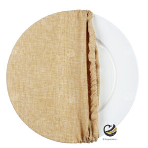 PORTADA1 Funda Plato Base P153 LIN Oro Monxel PORTADA1 Funda Plato Base P153 LIN Oro Monxel