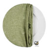 Funda Plato Base P153-LIN Sage 40 cm. (Textil)