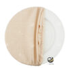 Funda Plato Base P153-LIN Taupe 40 cm. (Textil)