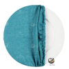 Funda Plato Base P153-LIN Turquesa 40 cm. (Textil)