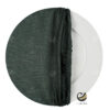 Funda Plato Base P153-LIN Verde Esmeralda 40 cm. (Textil)