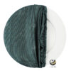 Funda Plato Base P162-BRI Azul Negro 40 cm. (Textil)