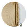 Funda Plato Base P162-BRI Oro 40 cm. (Textil)