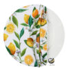 Funda Plato Base P191-LIM Amarillo 40 cm. (Textil)
