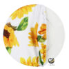 Funda Plato Base P192-GIR Amarillo 40 cm. (Textil)