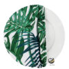 Funda Plato Base P195-HOJ Verde 40 cm. (Textil)