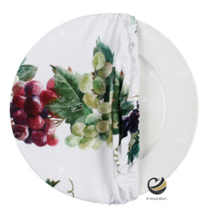 Funda Plato Base P198-UVA Multicolor 40 cm. (Textil)