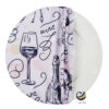 Funda Plato Base P199-WIN Azul 40 cm. (Textil)