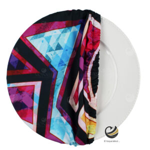 Funda Plato Base P208-IKO Multicolor 40 cm. (Textil)