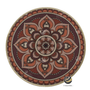 Carpeta (Plato Base) P213-CAI Café 35 cm. (PVC)