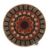 Carpeta (Plato Base) P213-CAI Naranja 35 cm. (PVC)