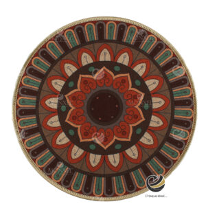 Carpeta (Plato Base) P213-CAI Naranja 35 cm. (PVC)