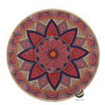 Carpeta (Plato Base) P213-CAI Rosa 35 cm. (PVC)