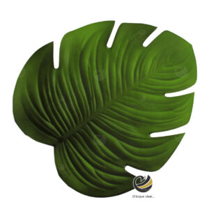Carpeta (Plato Base) P139-HOJ Verde 43x45 cm. (PVC)