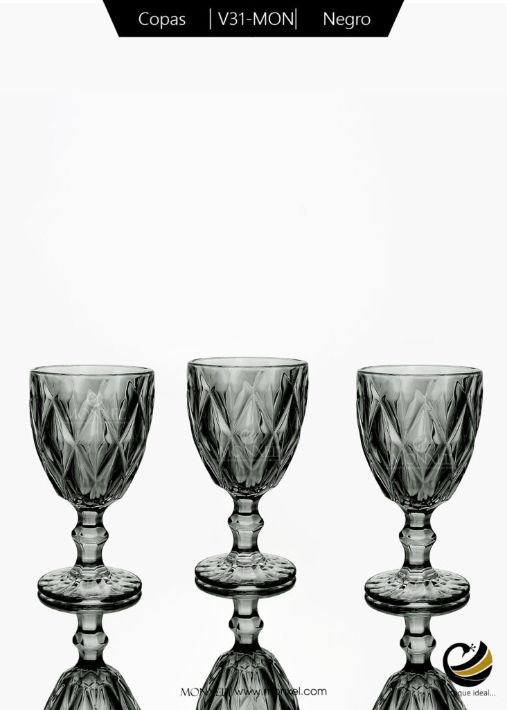Obtén el mejor precio ¡contáctanos!
Copas: Vino, Agua
Material: Cristal
Color: Negro
Nota: Las imágenes mostradas en está página pueden tener algún cambio con el producto físico, debido a los diferentes dispositivos en que se vean, así como a los nuevos lotes de llegada de cada producto.
Los precios y disponibilidad mostrados en está página son sujetos a cambios sin previo aviso