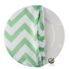 Funda Plato Base P158-VRO Menta 40 cm. (Textil)