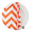 Funda Plato Base P158-VRO Naranja 40 cm. (Textil)