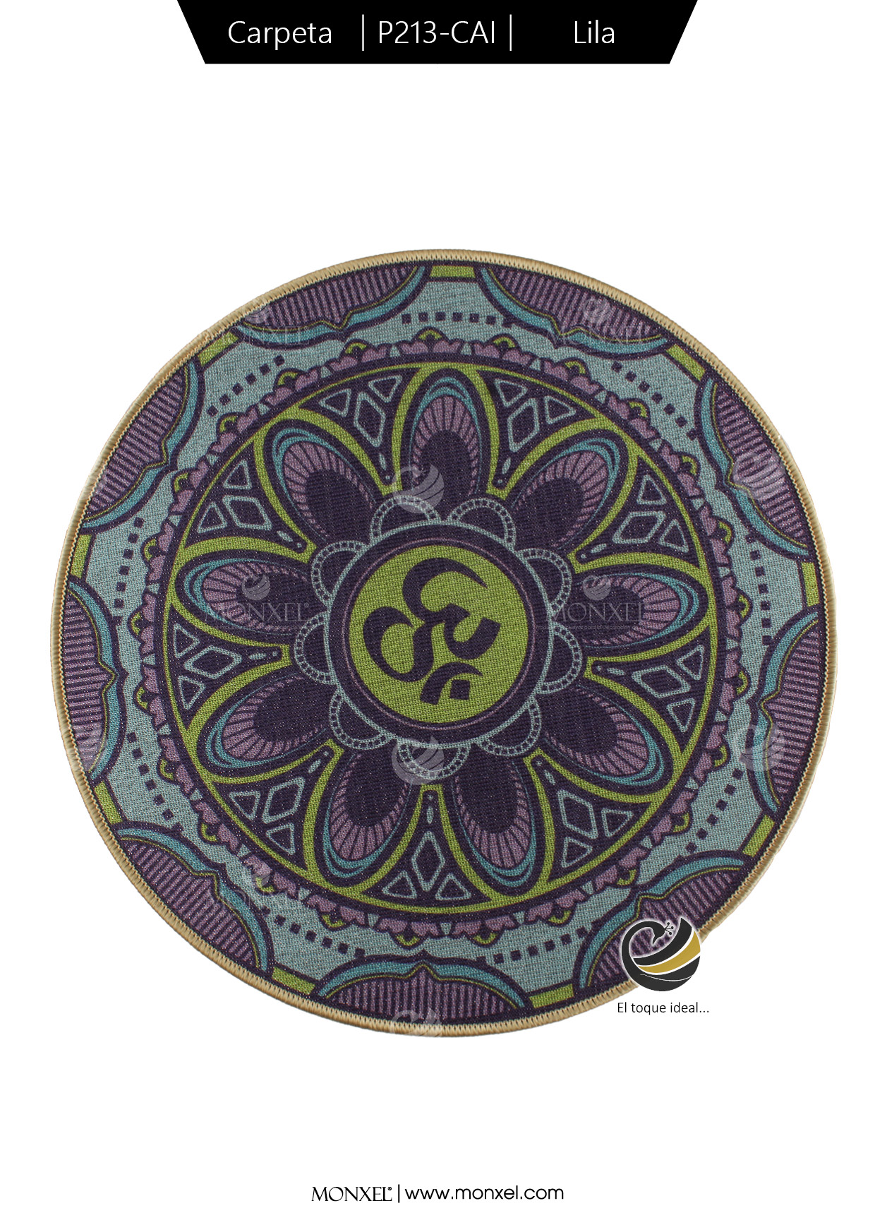 Carpeta (Plato Base) P213-CAI Lila 35 cm. (PVC)