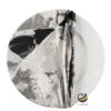 Funda Plato Base P145-VIE Negro 40 cm. (Textil)