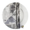 Funda Plato Base P145-VIE Plata 40 cm. (Textil)