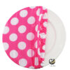 Funda Plato Base P155-POL Fiusha 40 cm. (Textil)