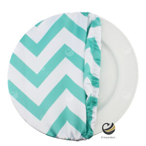 Funda Plato Base P158-VRO Aqua 40 cm. (Textil)