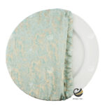 Funda Plato Base P161-COR Menta 40 cm. (Textil)