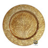 Plato Base P216-ROT Oro 33 cm. (Polipropileno)