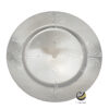 Plato Base P217-RAY Plata 33 cm. (Polipropileno)