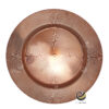 Plato Base P217-RAY Rosa Oro 33 cm. (Polipropileno)