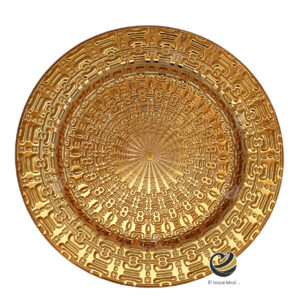 PORTADA Plato Base P218 Azt Oro Monxel PORTADA Plato Base P218 Azt Oro Monxel