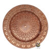 Plato Base P218-AZT Rosa Oro 33 cm. (Polipropileno)