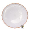 Plato Base P219-CON Rosa Oro 33cm (Cristal)