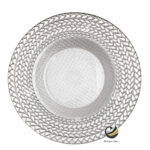 Plato Base P220-TRE Plata 33cm (Cristal)