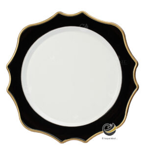 PORTADA Plato Base P215 Flo Blanco Negro Monxel PORTADA Plato Base P215 Flo Blanco Negro Monxel