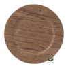 Plato Base P227-MAD Natural 33 cm. (Polipropileno)