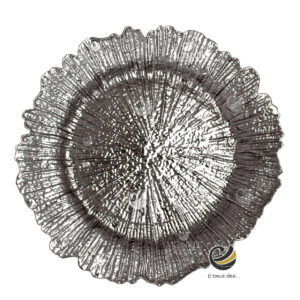 Plato Base P19-COR Carbón 33 cm. (Polipropileno)