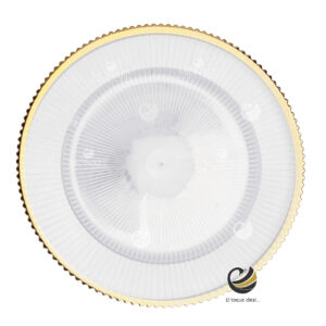 Plato Base P250-FIL Oro 33 cm. (Acrílico)