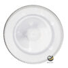 Plato Base P250-FIL Plata 33 cm. (Acrílico)