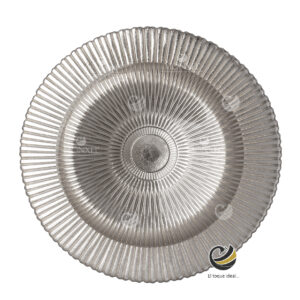 Plato Base P251-DUS Plata 33cm (Cristal)