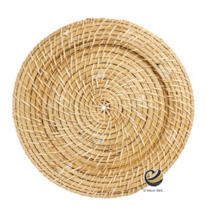 Plato Base P99-VUN Natural Claro 33 cm. (Ratán Natural)