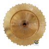 Plato Base P228-SUN Oro 33 cm. (Polipropileno)