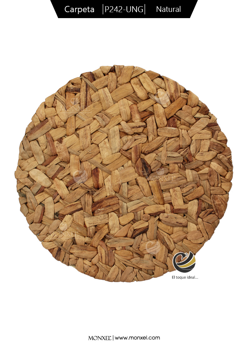 Carpeta (Plato Base) P242-UNG Natural 38 cm. (Jacinto de Agua)