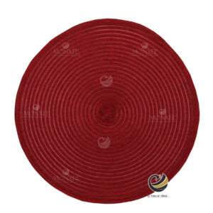 Carpeta (Plato Base) P253-POT Rojo 40 cm. (PVC)
