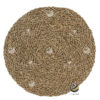 Carpeta (Plato Base) P257-WUR Natural 36 cm. (Algas Marinas)