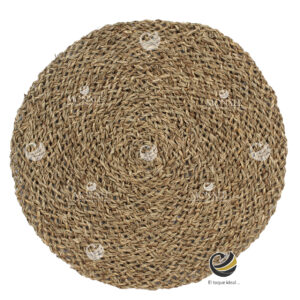 Carpeta (Plato Base) P257-WUR Natural 36 cm. (Algas Marinas)