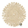 Carpeta (Plato Base) P266-PEI Natural 34 cm. (Jacinto de Agua)