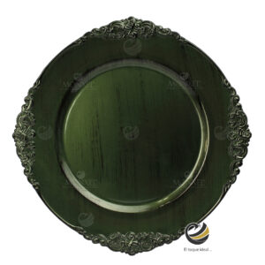 Plato Base P226-LUO Olivo 33 cm. (Polipropileno)