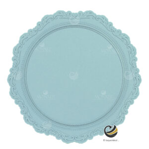 Carpeta (Plato Base) P255-NUK Menta 33 cm. (Silicona)