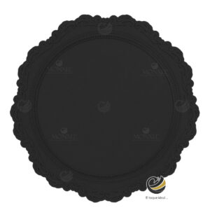 Carpeta (Plato Base) P255-NUK Negro 33 cm. (Silicona)